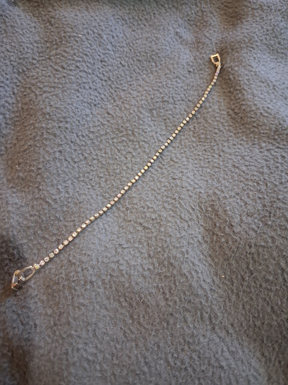 Delicate Clear  Tennis Bracelet